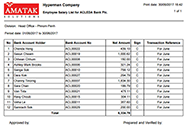 Payroll to Bank